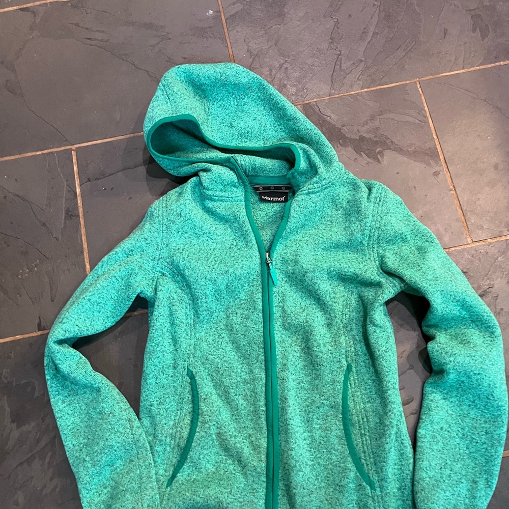 Marmot Turquoise Fleece Jacket